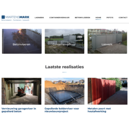 Martens Mark - Betonvloeren - Containers - Laswerk